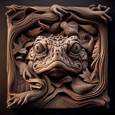 3D модель Telmatobufo venustus (STL)